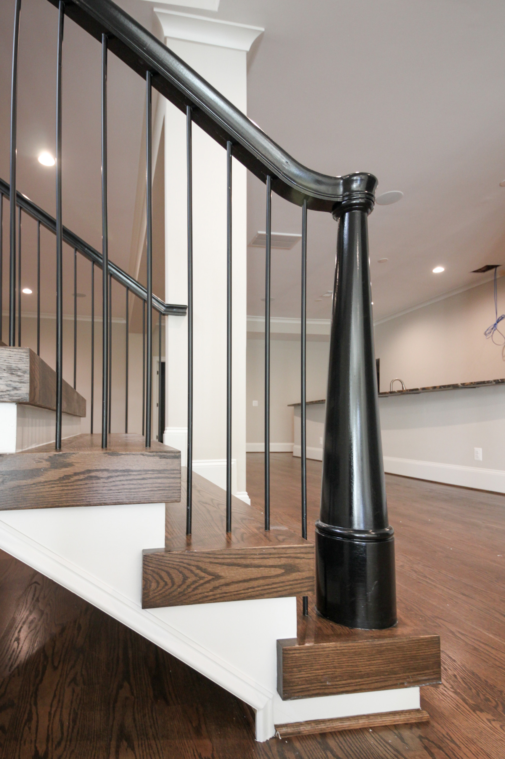 89_Eclectic and Edguy Staircase in French Contemporary Residence, McLean VA 2210
