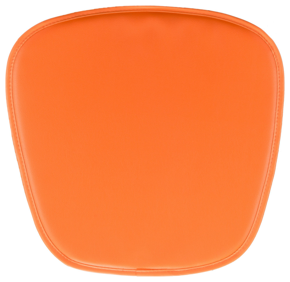 Wire Mesh Cushion Orange Seat Cushions by Sideboards and Things Houzz