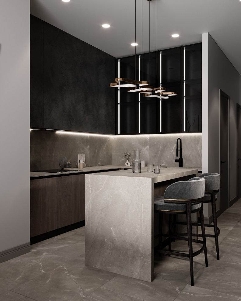 Will Towers Квартира 111м2 Кухня-Столовая