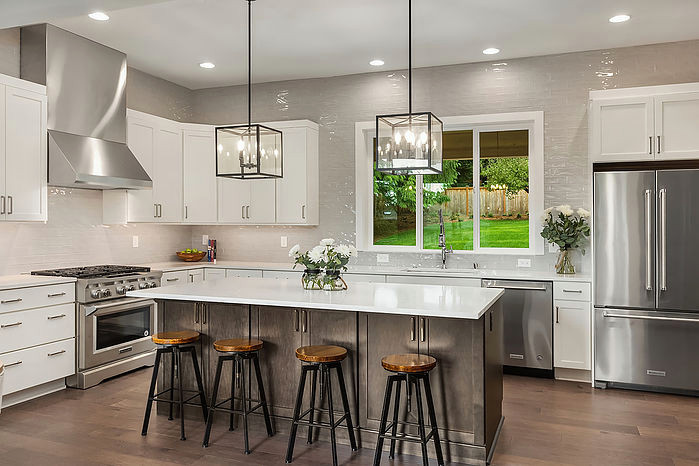 Inspiration for a transitional kitchen remodel in Seattle
