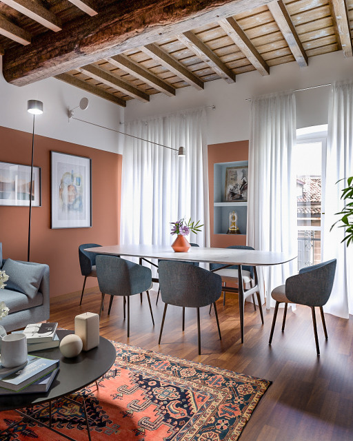 Antico e moderno nel cuore della citt&agrave; - Progetto in corso contemporary-living-room
