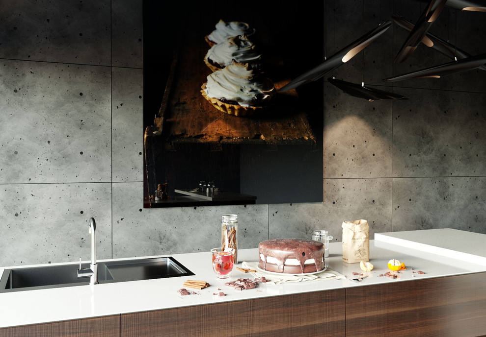 Панели из декоративного бетона