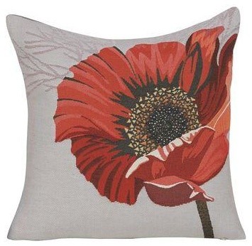 Flower French Tapestry Pillow Astrale Contemporary Decorative