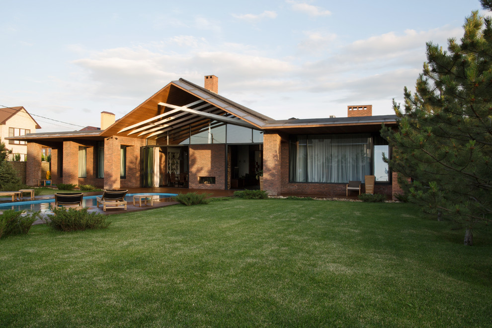 Стили фасадов загородных домов