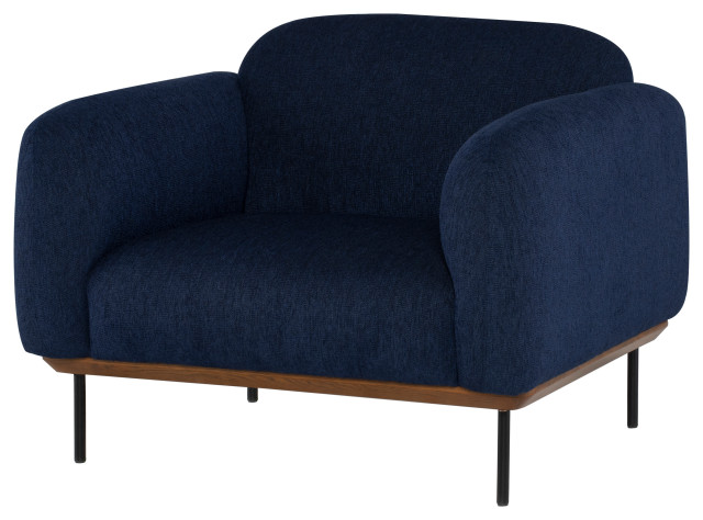 Benson Single Seat Sofa, True Blue