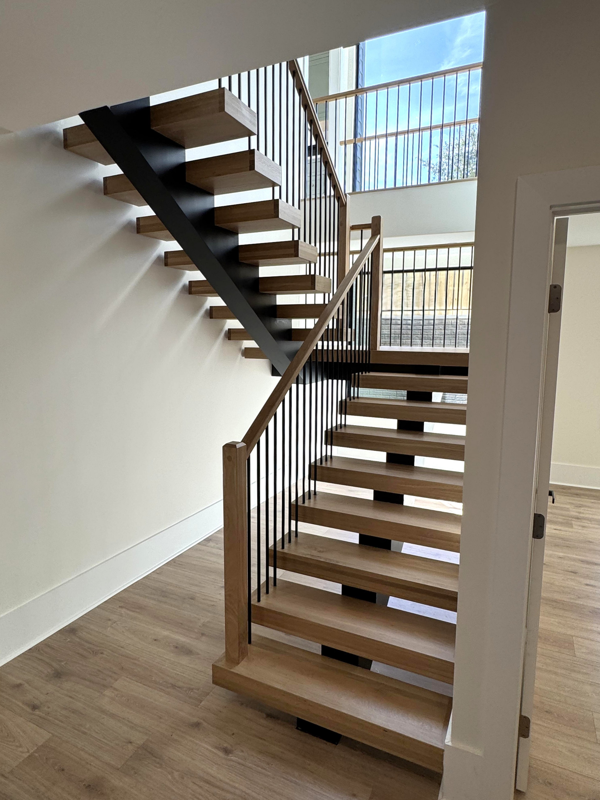 139_Four-Story Modern Staircase, Arlington, VA 22207