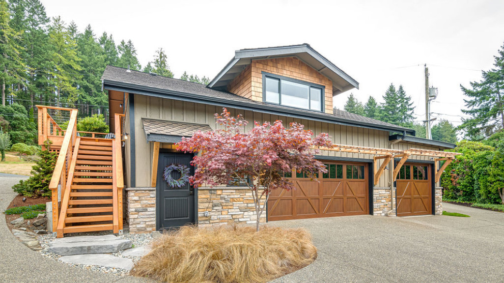 Cottage apartment garage renovation