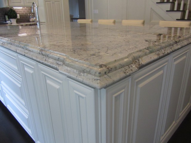 Granite And Engineered Quartz Countertops Traditional Kitchen