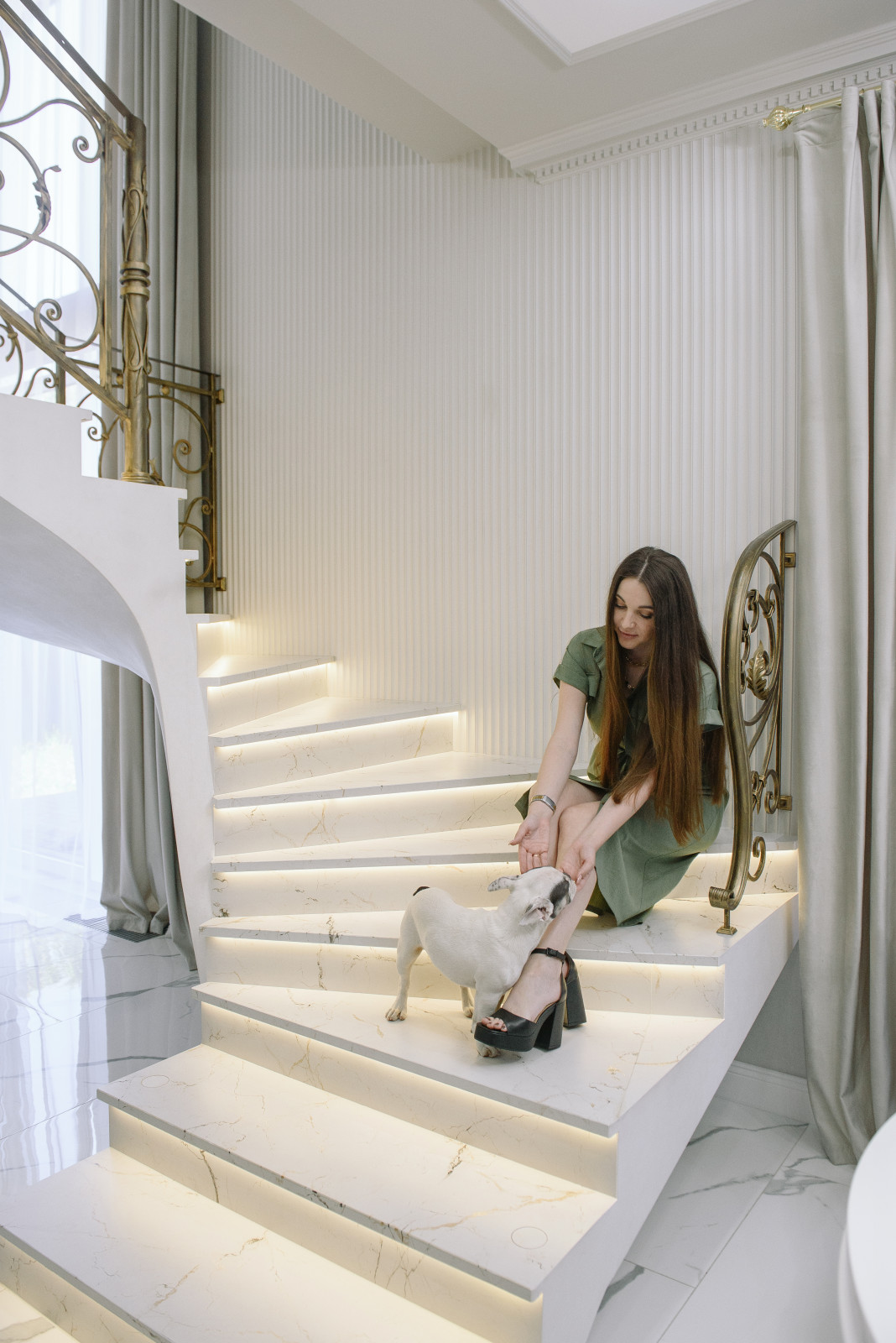 Кухня из проекта Богемский Хрусталь