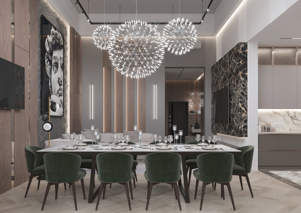 Кухня-гостиная (зона гостиной) 1