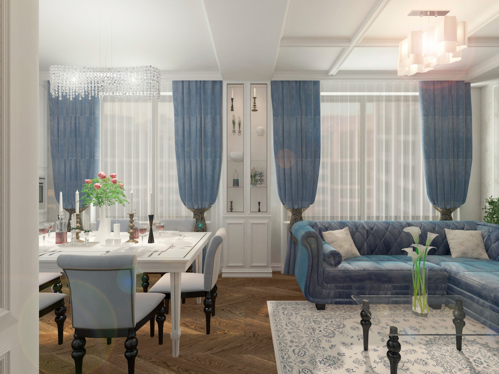 Дизайн-проект квартиры в ЖК Наследие