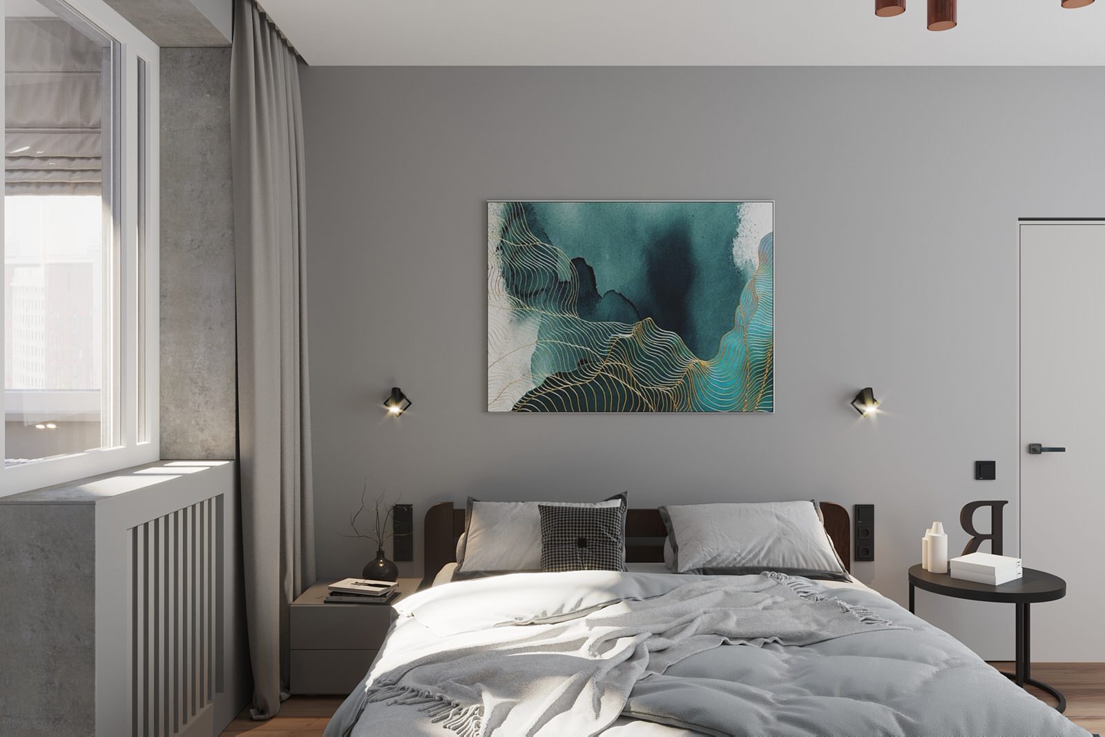 Квартира 36м2 в Москве или 50 оттенков серого