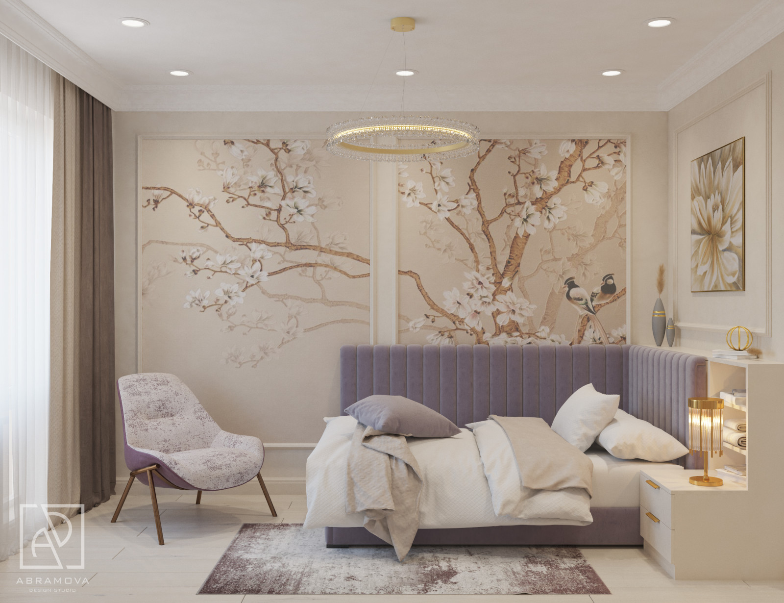 Дизайн-проект 3-х комнатной квартиры ЖК Новые Ватутинки