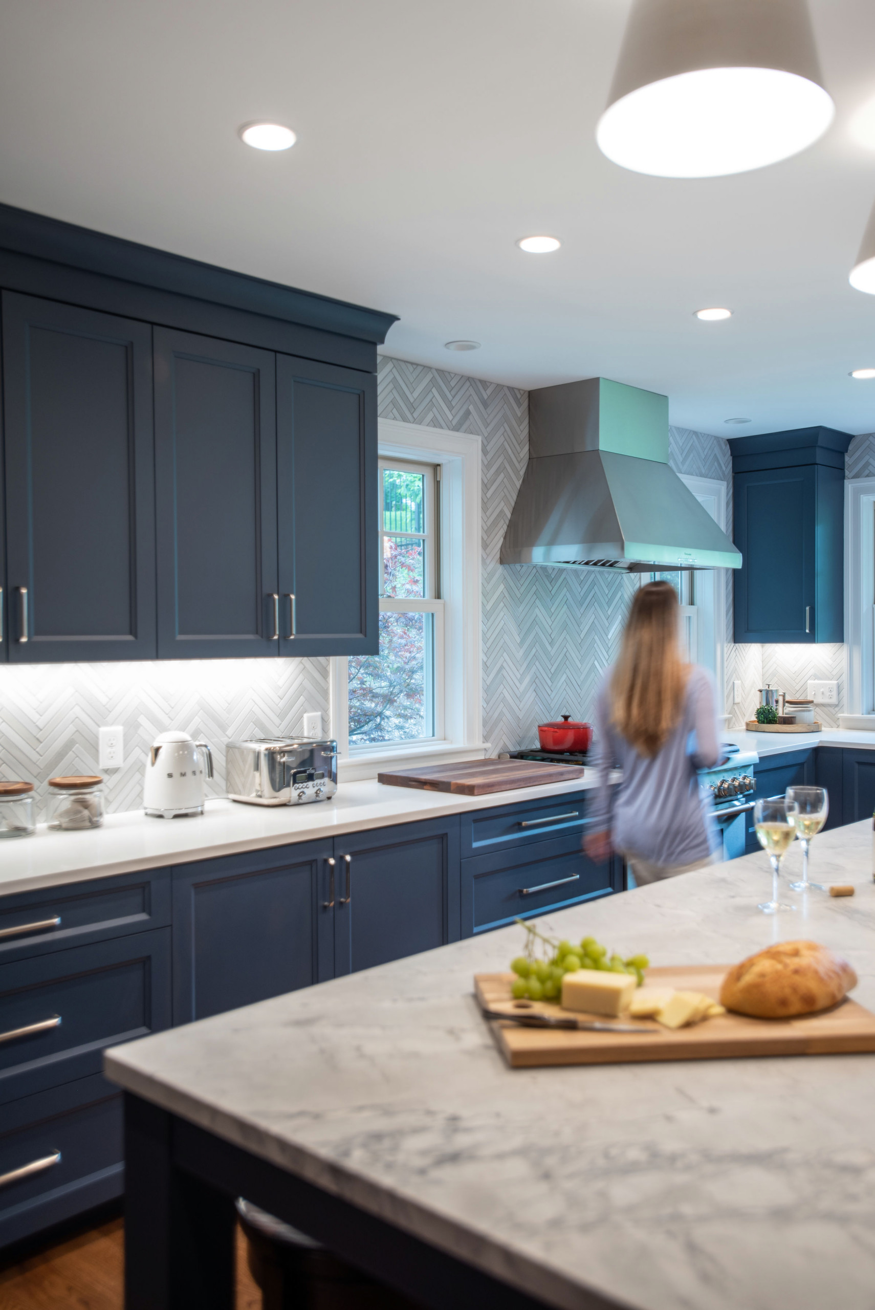 Blue Winchester Kitchen