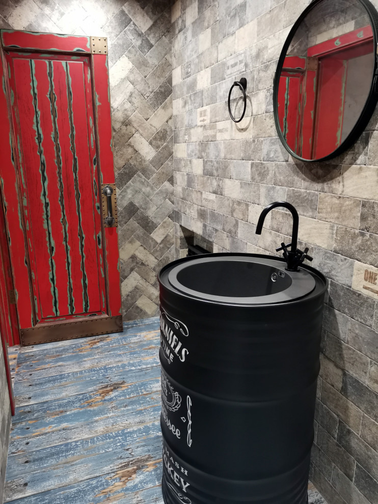 САНУЗЕЛ В СТИЛЕ "ЛОФТ"