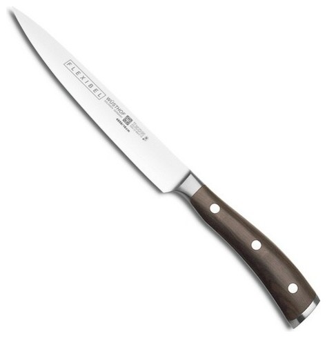 Wusthof Ikon Blackwood 6 Flexible Fillet Knife Wusthof Ikon Blackwood 6 Flexible Fillet Knife