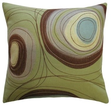 Koko Company Dune Circles Decorative Pillow