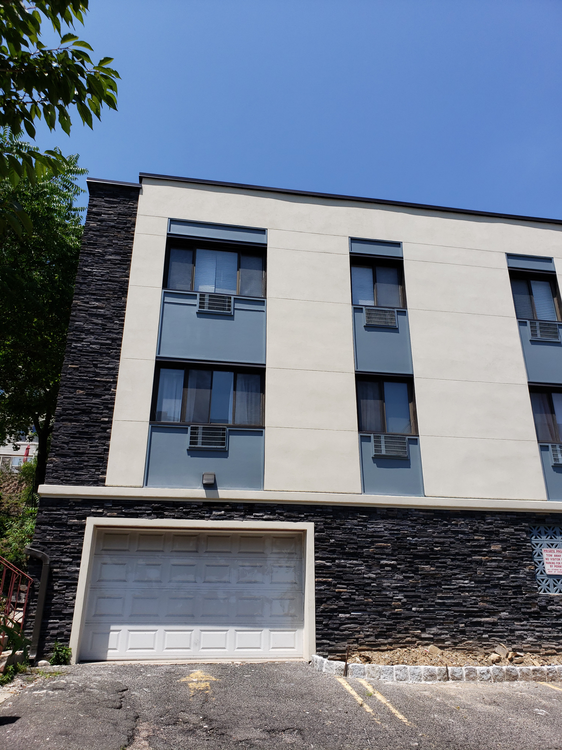 Exterior Renovation of Facade of Multi-Unit Building