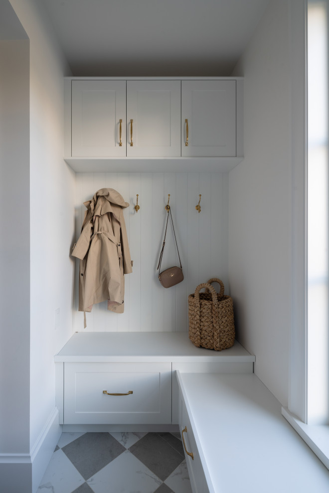 Inspiration for a transitional entryway remodel in Vancouver
