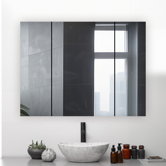 AQUADOM Royale Medicine Electrical Outlet Defogger Triple Door