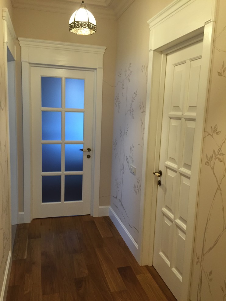 Дверь массив дуба Эпир 1 белая эмаль