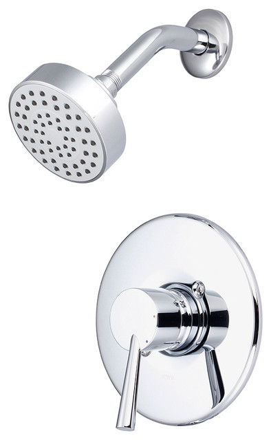 i2 Single Handle Shower Trim Set, Polished Chrome