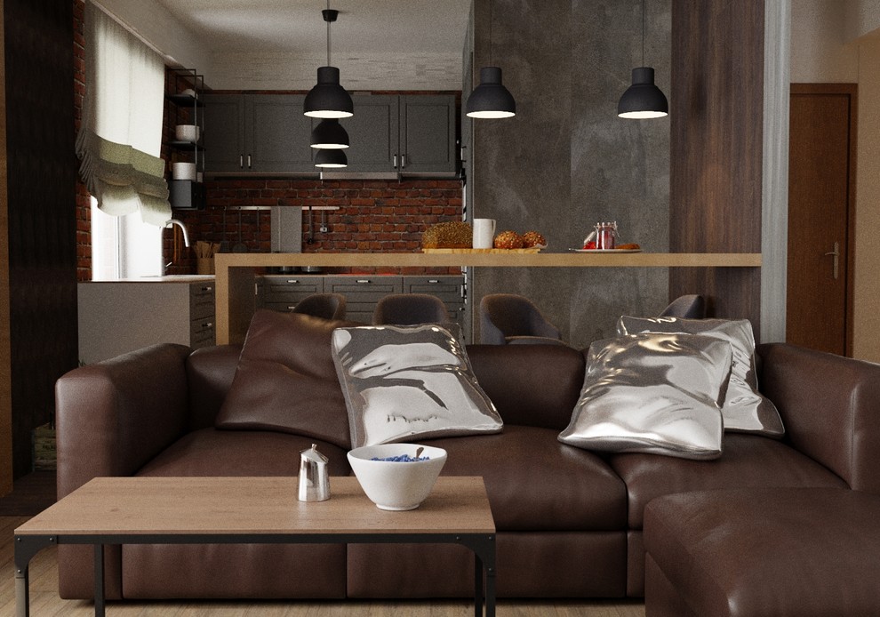 Квартира в стиле лофт