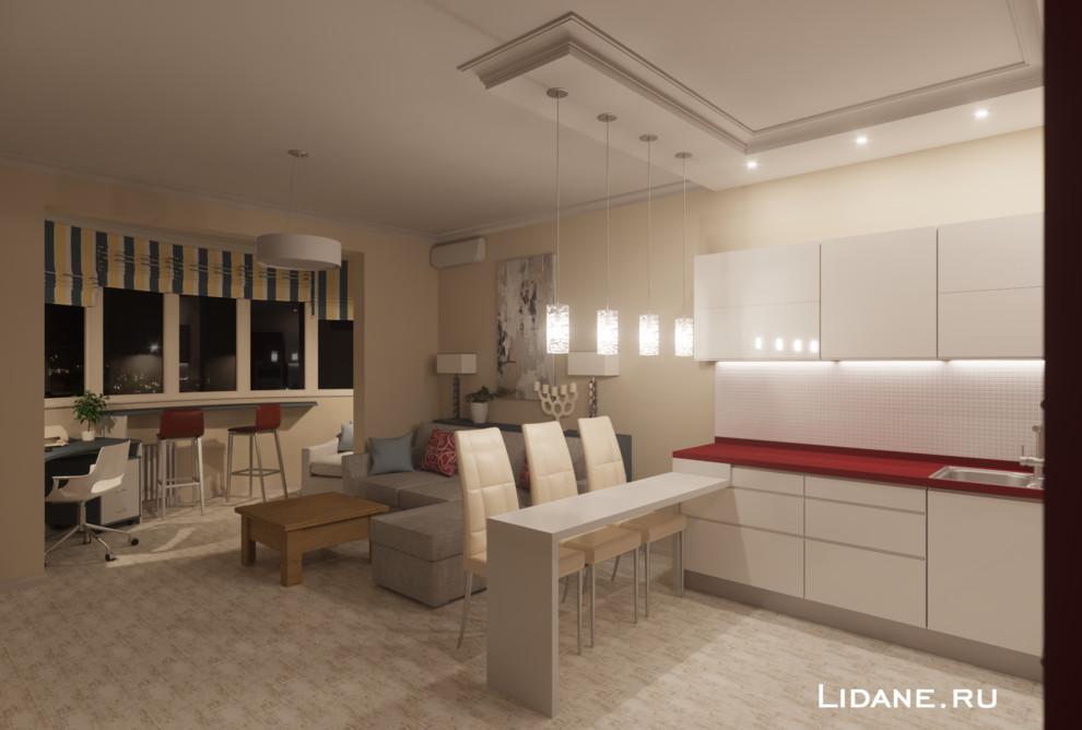 Кухня - гостиная