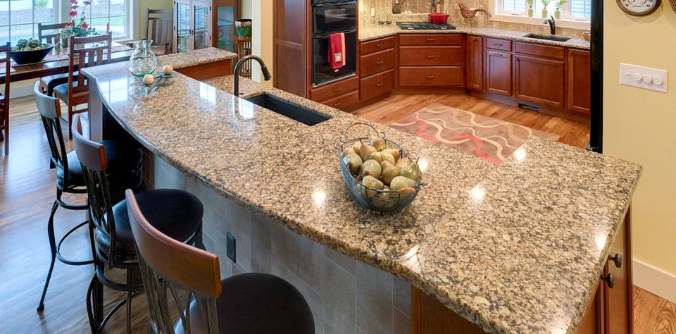 Elegant kitchen photo in Boston