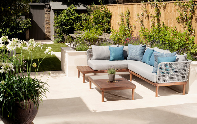 Clapham Common West Side contemporary-courtyard