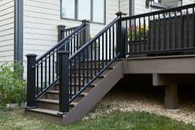 Composite Deck with Composite Rails