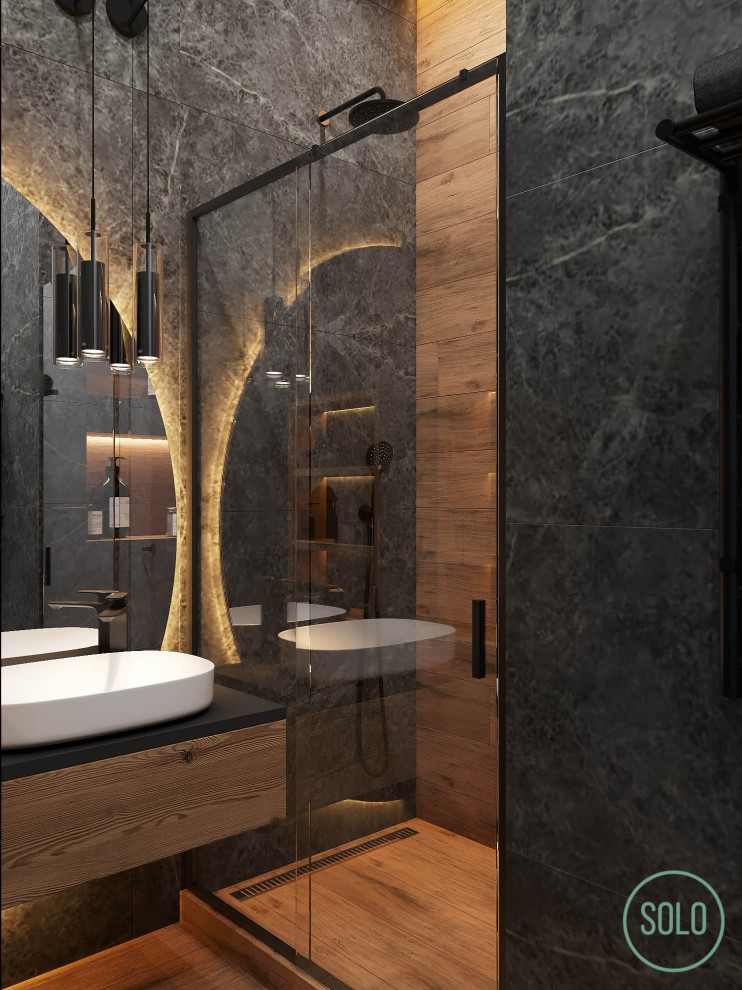 Лофт со спальней на втором уровне