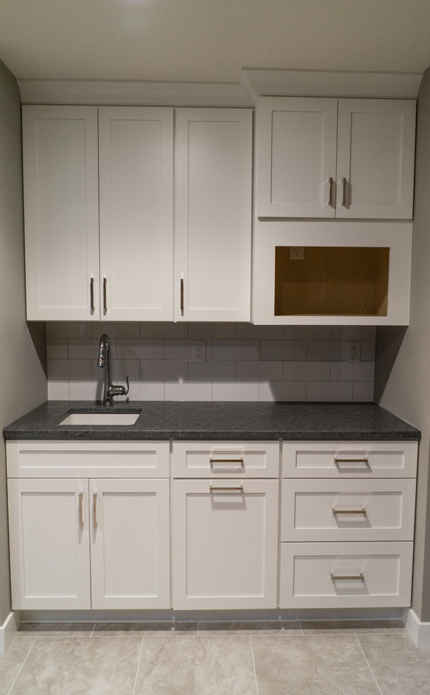 Basement - transitional basement idea