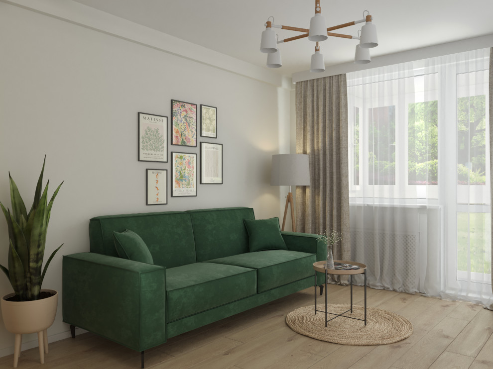 Визуализация бюджетной квартиры (45 м кв) на продажу в г. Санкт-Петербург