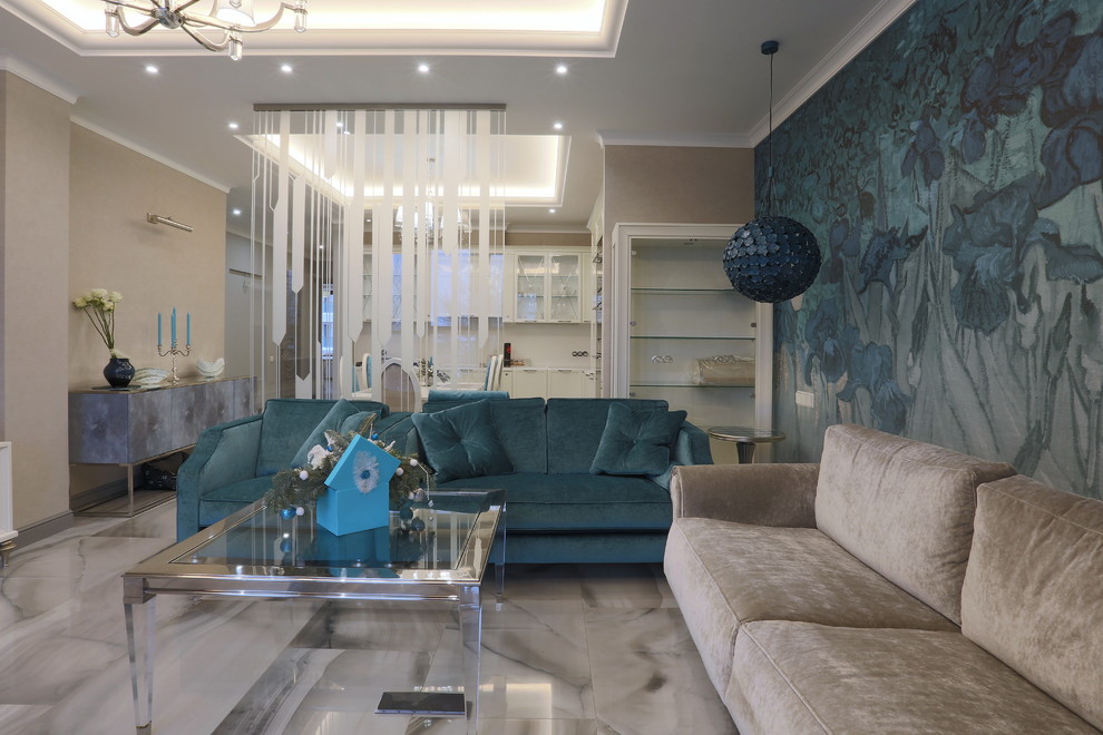 Интерьерная фотосъемка трехкомнатной квартиры на Крестовском