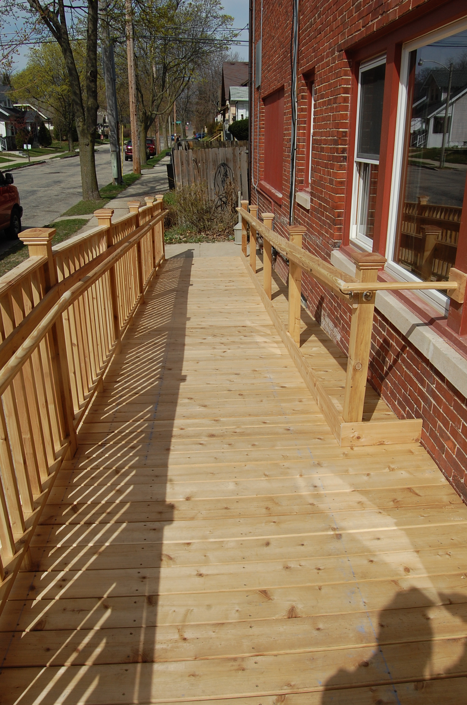 Commercial building Wheelchair ramp