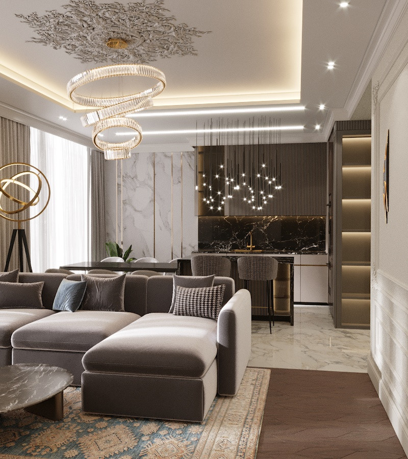 проект квартиры в ЖК Метрополия