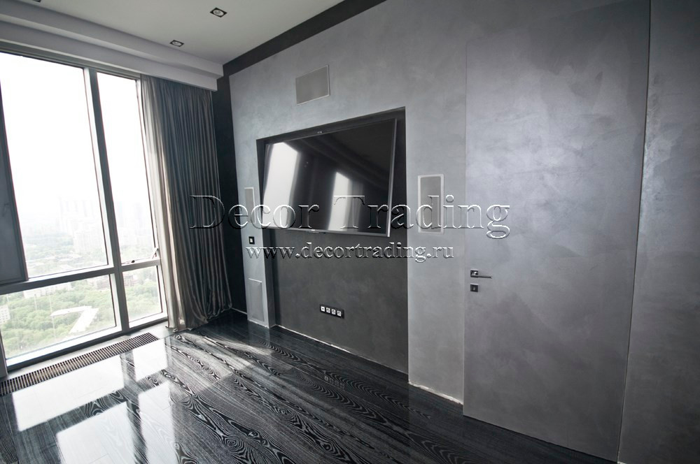 Отделка "Итальянская декоративная краска с эффектом мокрого шелка