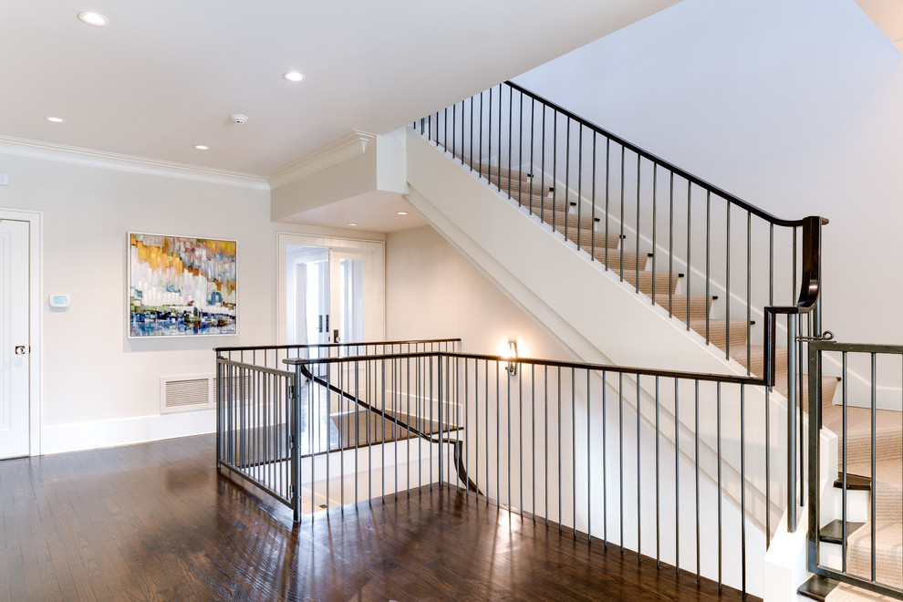 Transitional Custom Home In Hp Transitional Dallas By Ellen Grasso And Sons Llc Houzz