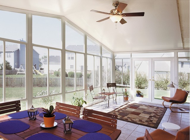 Sunroom And Patio Enclosures With Vaulted Ceilings