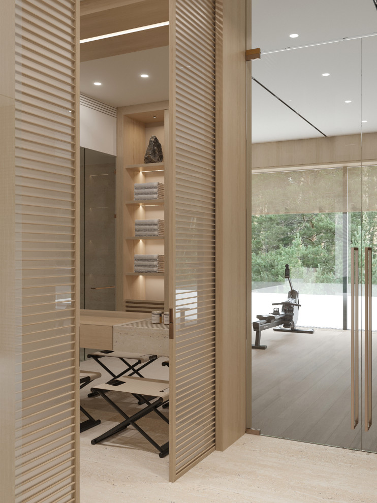 Интерьер СПА-2 в частной резиденции.