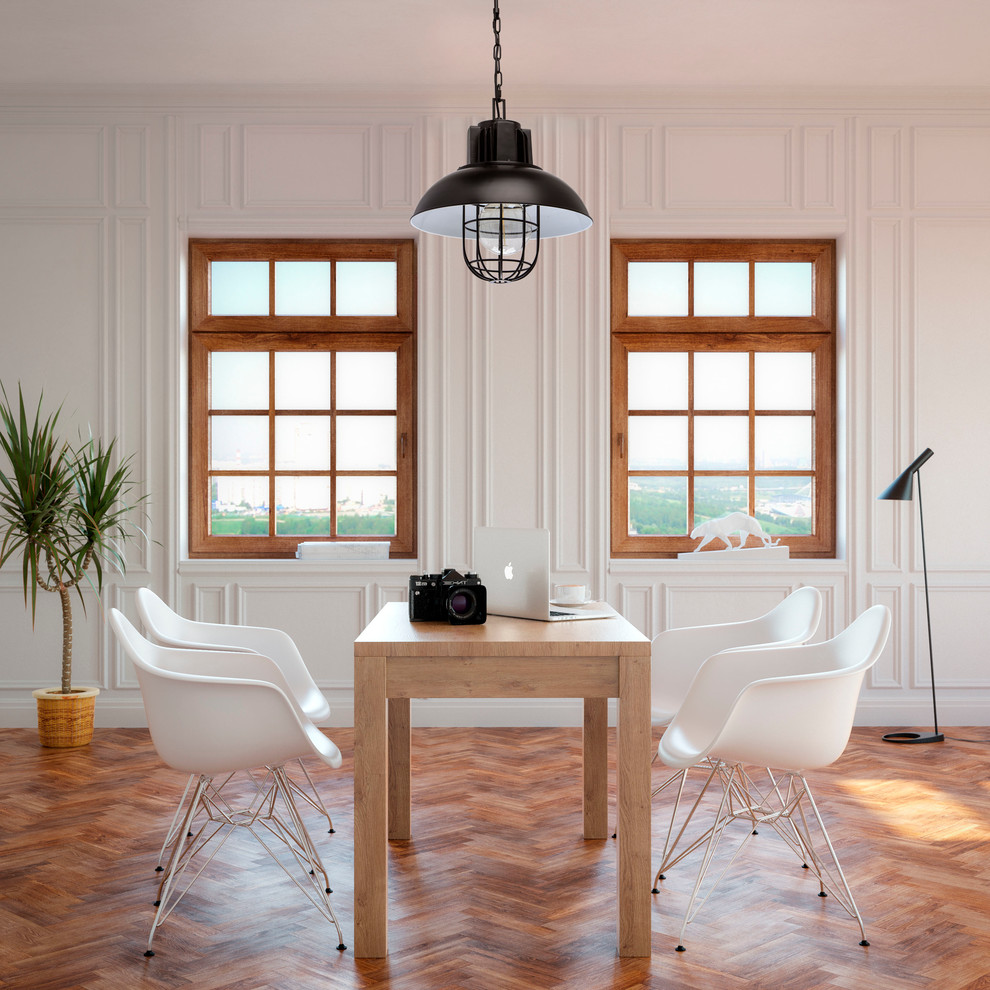 Уютный творческий интерьер рабочей зоны