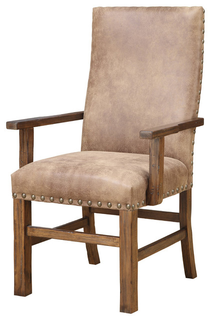 Chambers Creek Upholstered Arm Chair With Nailhead, Set of 2