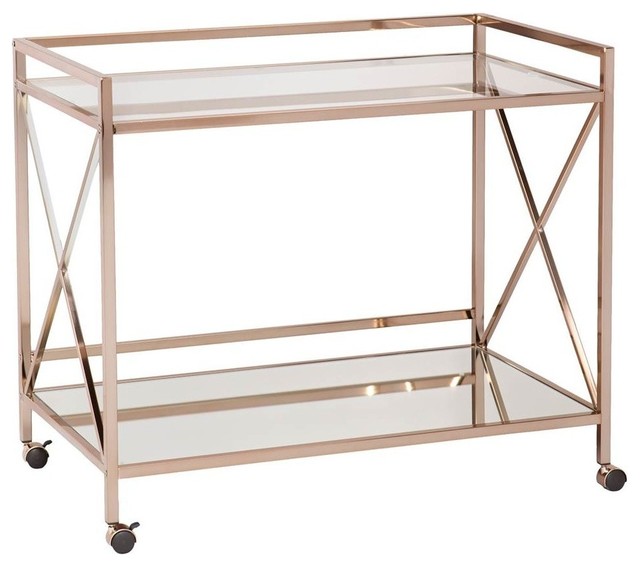 Stella Bar Cart Contemporary Bar Carts by HedgeApple Houzz