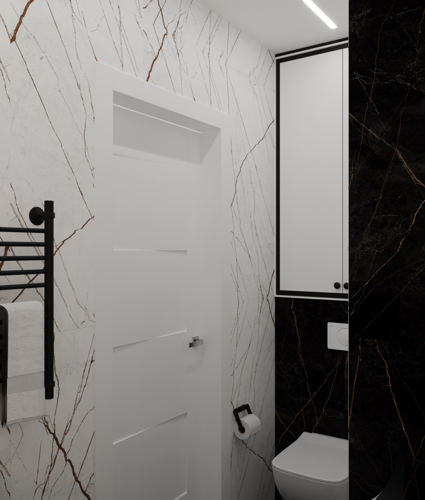 Black&White, проект квартиры