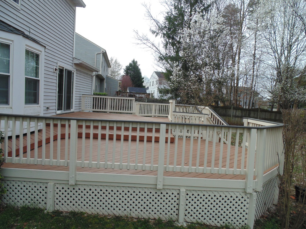 Example of a large transitional home design design in DC Metro