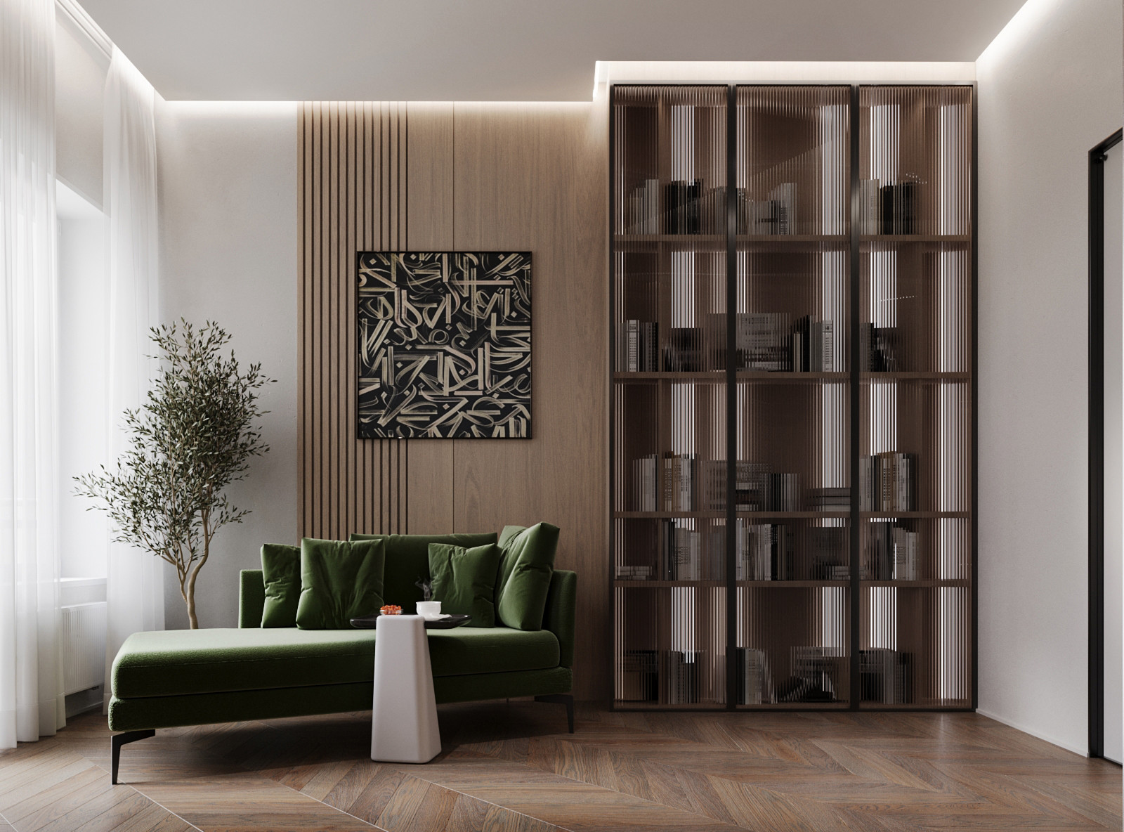 Дизайн интерьера дома в поселке "Женева"