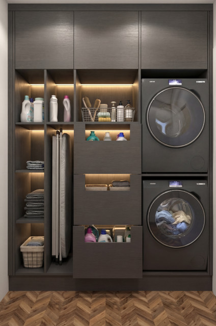 Candido`s Villa Project modern-utility-room