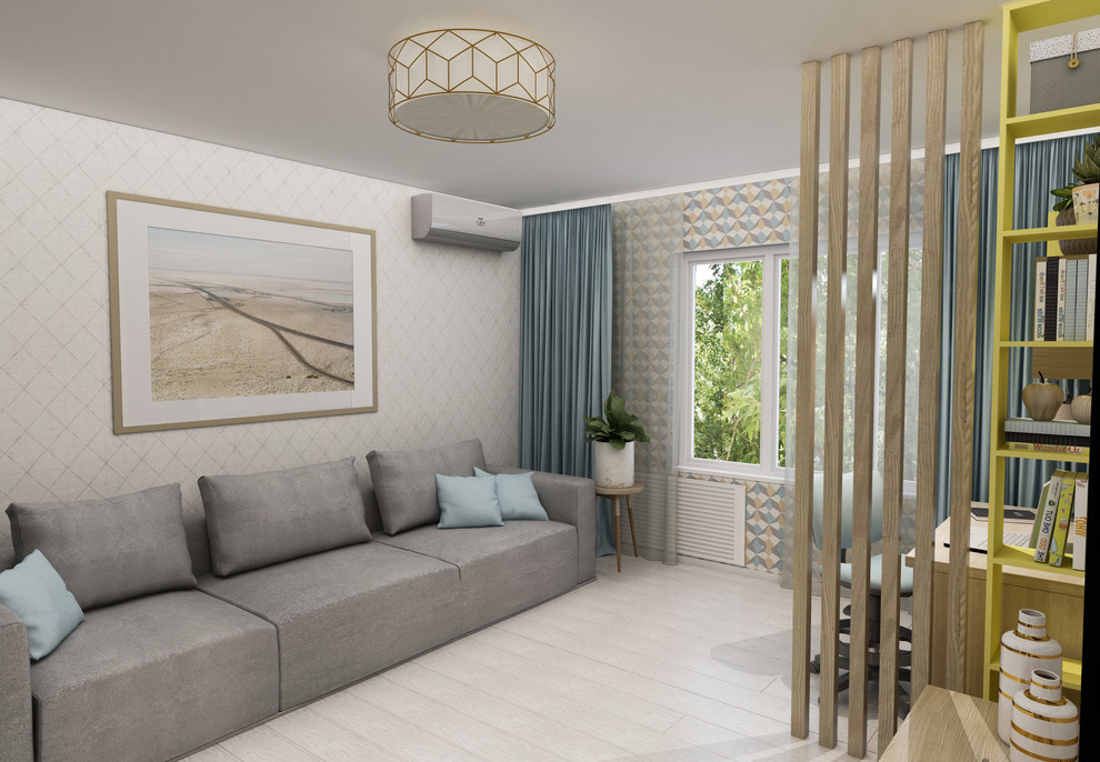 Гостиная с детским уголком