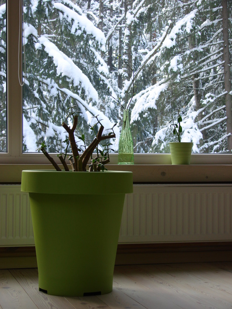 Интерьер деревянного дома